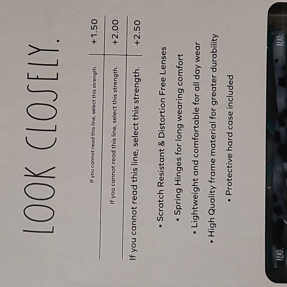 👓Rae Dunn Reading Glasses - Picture 5 of 5